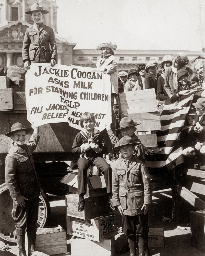 Jackie Coogan Boy Scouts