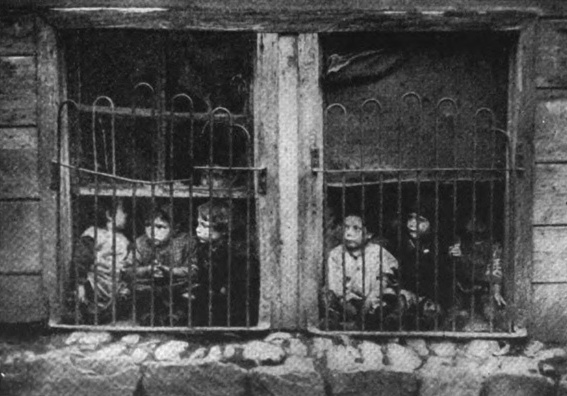 Children in Constantinople found in cellars.